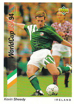 Kevin Sheedy Republic of Ireland Upper Deck World Cup 1994 Preview Eng/Ger #150